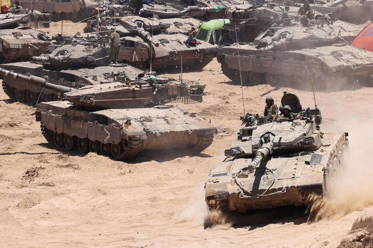 Tank-tank Israel. Foto : Ist