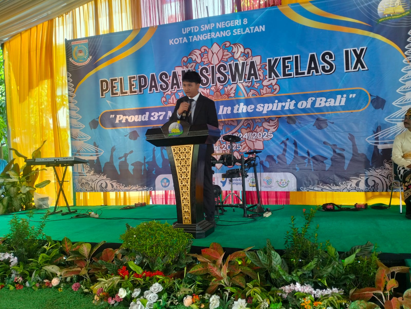Kepemimpinan di Usia Dini: Kiprah Ketua OSIS SMPN 8 Tangsel Bercita-cita Masuk Akmil Noval Alvaro, Ketua Organisasi Siswa Intra Sekolah (OSIS) SMPN 8 Tangsel. (Ist)
