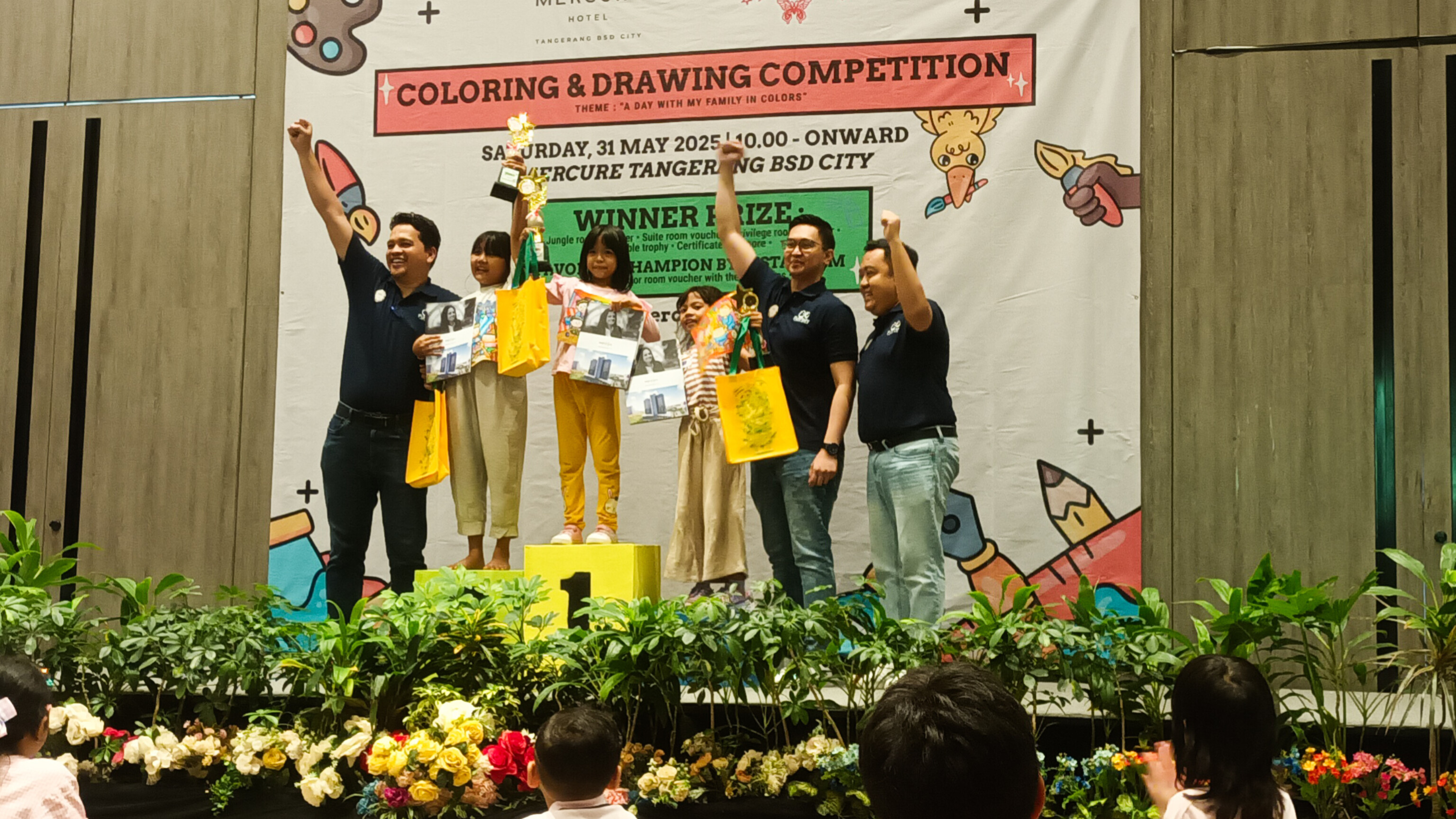 Coloring & Drawing Competition, Sabtu (31/5/2025). (tangselpos.id/lim)