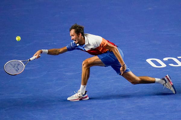 Libema Open 2025, Medvedev Sukses Lewati Babak Pertama Daniil Medvedev petenis veteran asal Prancis. Foto : Ist