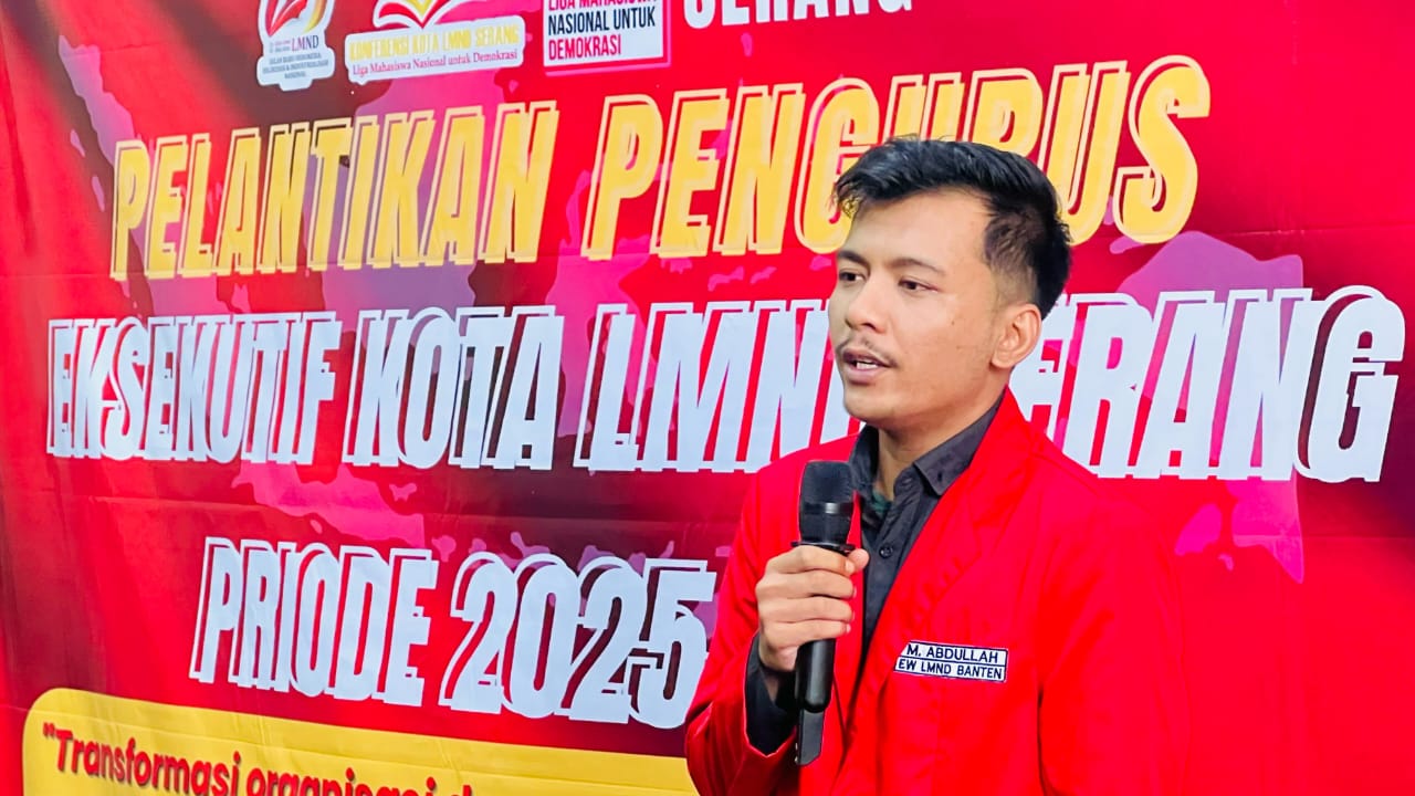 LMND Banten Soroti Temuan BPK soal Proyek Jalan Ciparay-Cikumpay Ketua EW-LMND Banten, Muhammad Abdullah.(Istimewa)