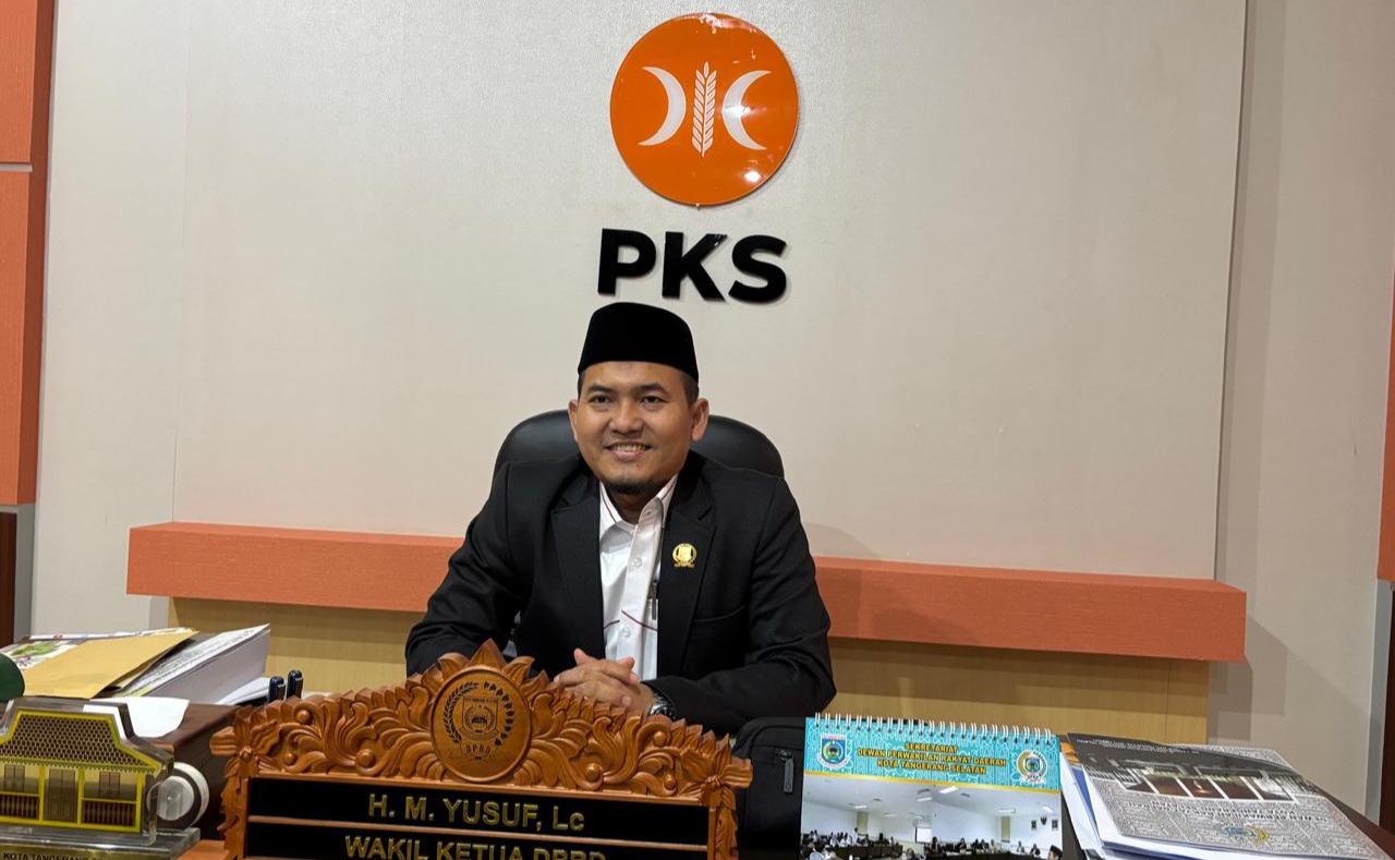 Pemkot Minta Waspadai Tawaran Kerja Di Luar Negeri Wakil Ketua DPRD Kota Tangsel M Yusuf. Foto : Ist