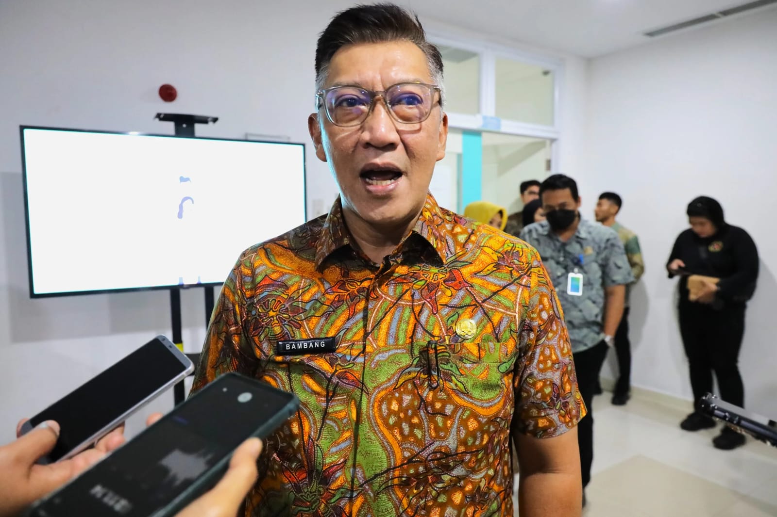 Pemkot Siapkan Lapangan Batalyon Arhanud Sekda Tangsel, Bambang Noertjahjo. Foto : Ist
