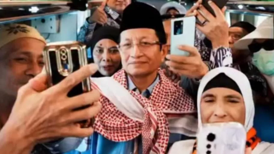 Penerbangan Terganggu Perang Israel Vs Iran, Jemaah Haji Pulang Lewati Langit Qatar Menteri Agama Nasaruddin Umar. Foto : Ist