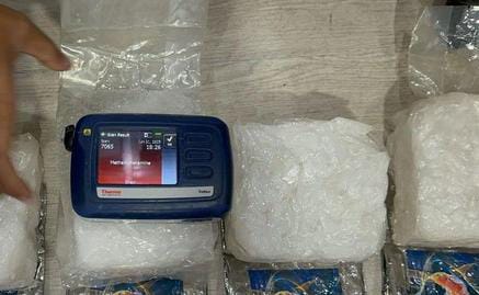 Pengedar Narkoba di Tangerang Ditangkap Polisi dengan 4 Kg Sabu Foto : Ist