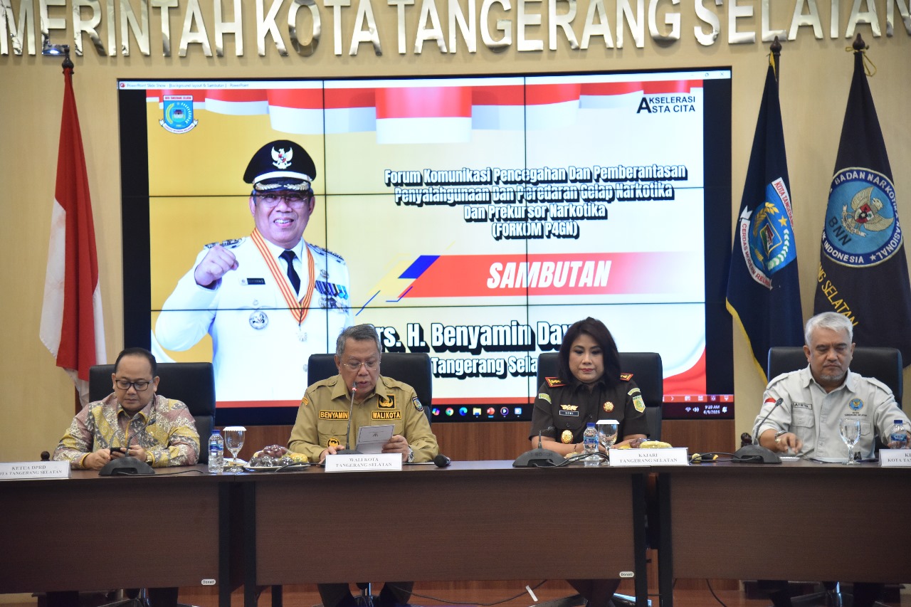 Perangi Penyalahgunaan Narkoba, Pemkot Bangun Komitmen Bersama Foto : Ist