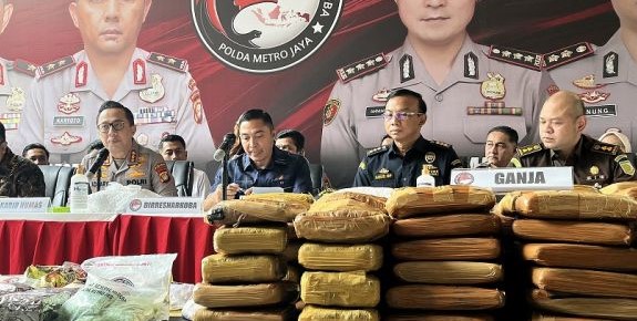 Polda Metro Jaya Amankan 321 Kg Narkoba, Sabu hingga Heroin Disita Foto : Ist