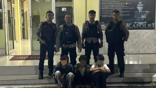 Remaja Pelaku Tawuran Perang Petasan di Tanah Abang Diamankan Foto : Ist