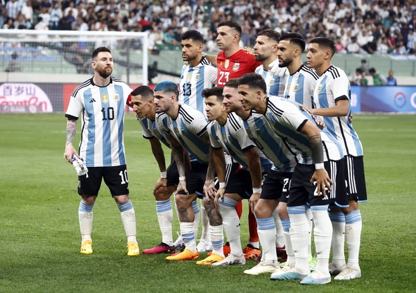 Scolani: Argentina Tak Lagi Bergantung Pada Lionel Messi Messi dan skuad Argentina. Foto : Ist