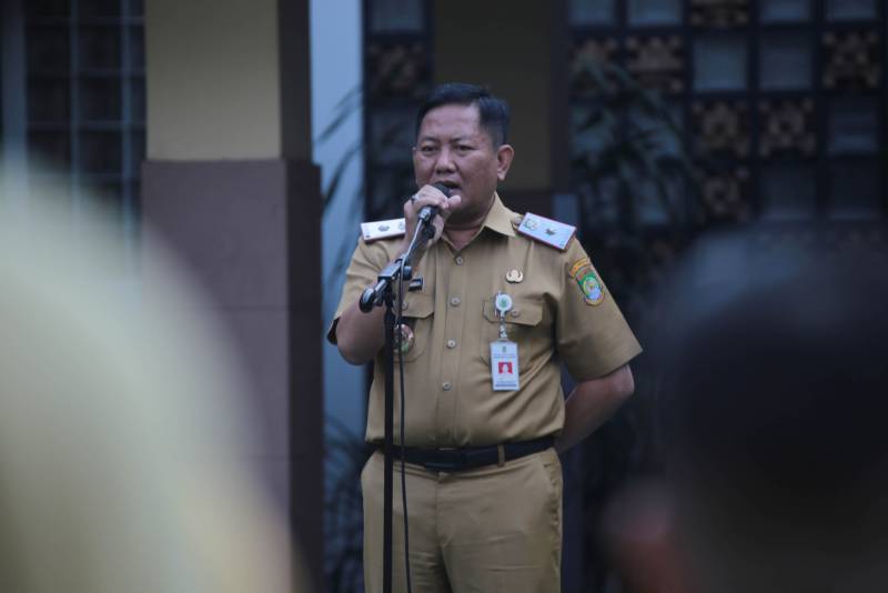 Sekda Ajak Masyarakat Ramaikan Pasar Anyar Ist.