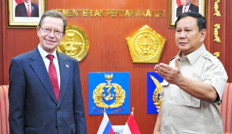 Sekolah Kepemimpinan Prabowo Subianto Alexander Ivanov (kiri) mantan Dubes Rusia untuk Indonesia 2017-2023. Foto : Ist