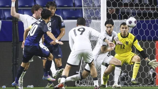 Timnas Garuda Menyerah 0-6 Dari Jepang Laga timnas Garuda vs timnas Jepang. Foto : Ist