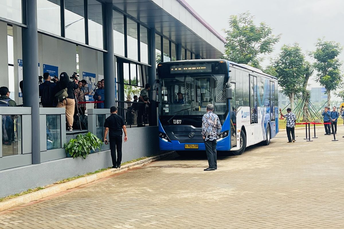 Transjabodetabek PIK 2-Blok M Banjir Peminat Foto : Ist