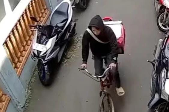 Viral! Sepeda Penjual Es Krim Dibawa Kabur Pencuri di Bekasi Foto : Ist