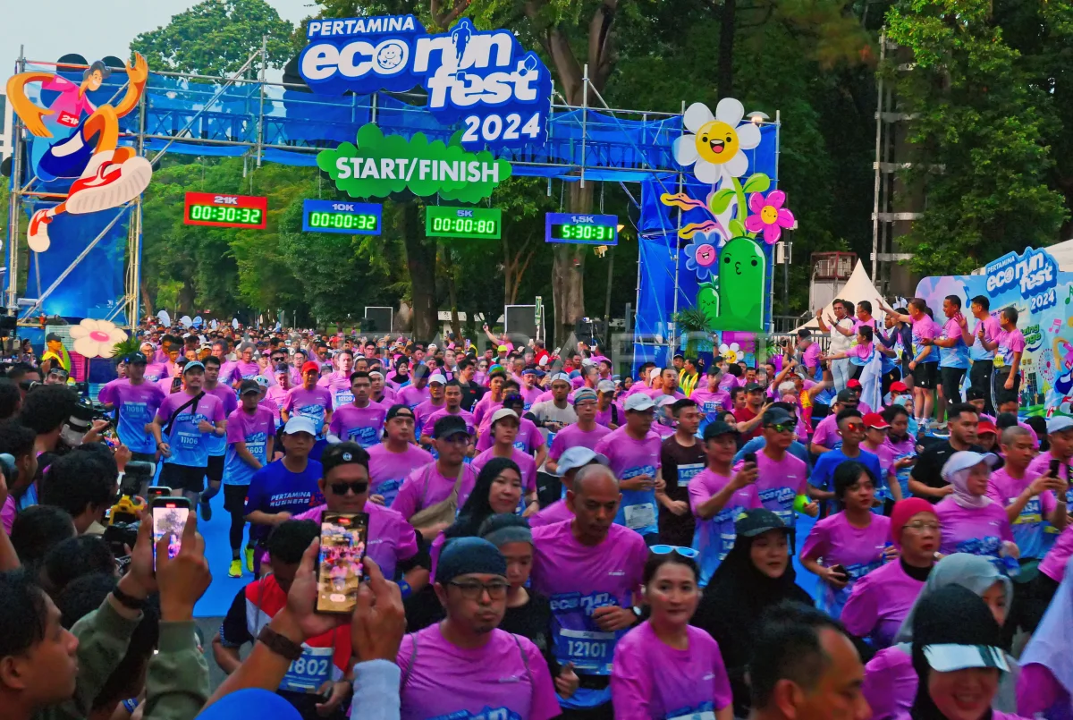 14 Ribu Pelari Siap Meriahkan Pertamina Eco RunFest Pertamina Eco RunFest 2024. Foto : Ist