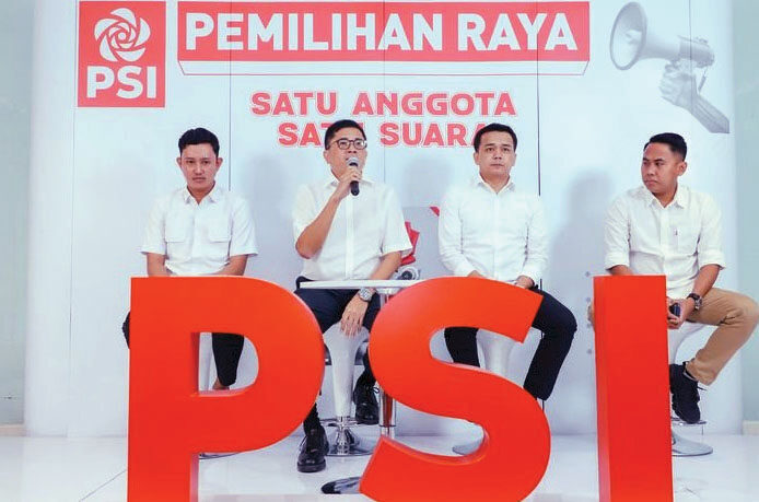 187.306 Anggota PSI Bakal Pilih Ketum Periode 2025 - 2030 Konferensi pers terkait Konggres PSI. Foto : Ist