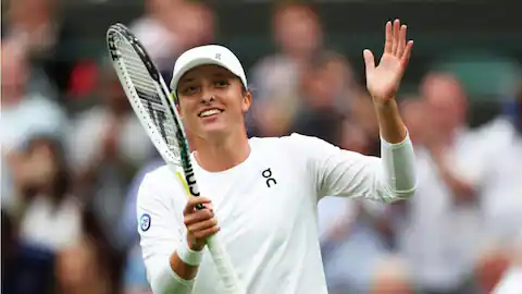 7 Fakta Menarik Iga Swiatek Juara Wimbledon 2025 Petenis Polandia Iga Swiatek juara Wimbloden 2025. Foto : Ist