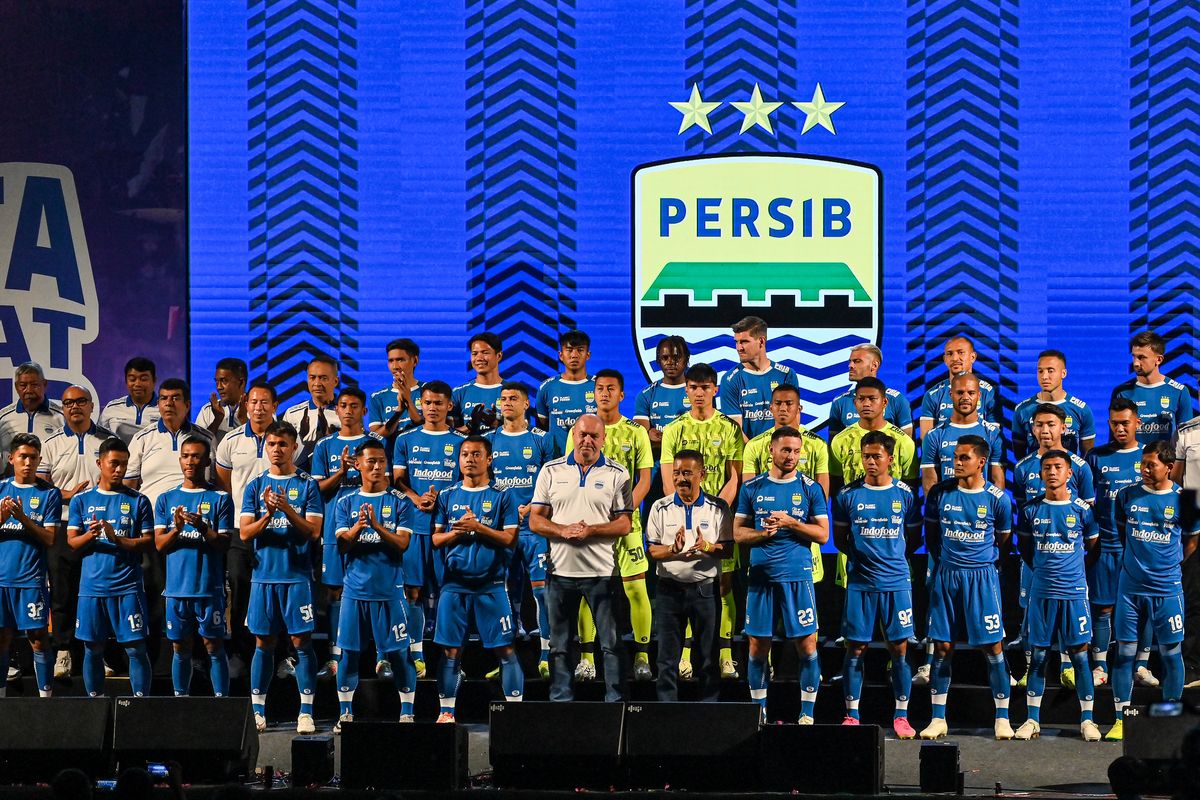 Asah Ketajaman Tim, Persib Bandung Menjamu Klub Asal Australia Skuad Persib. Foto : Ist