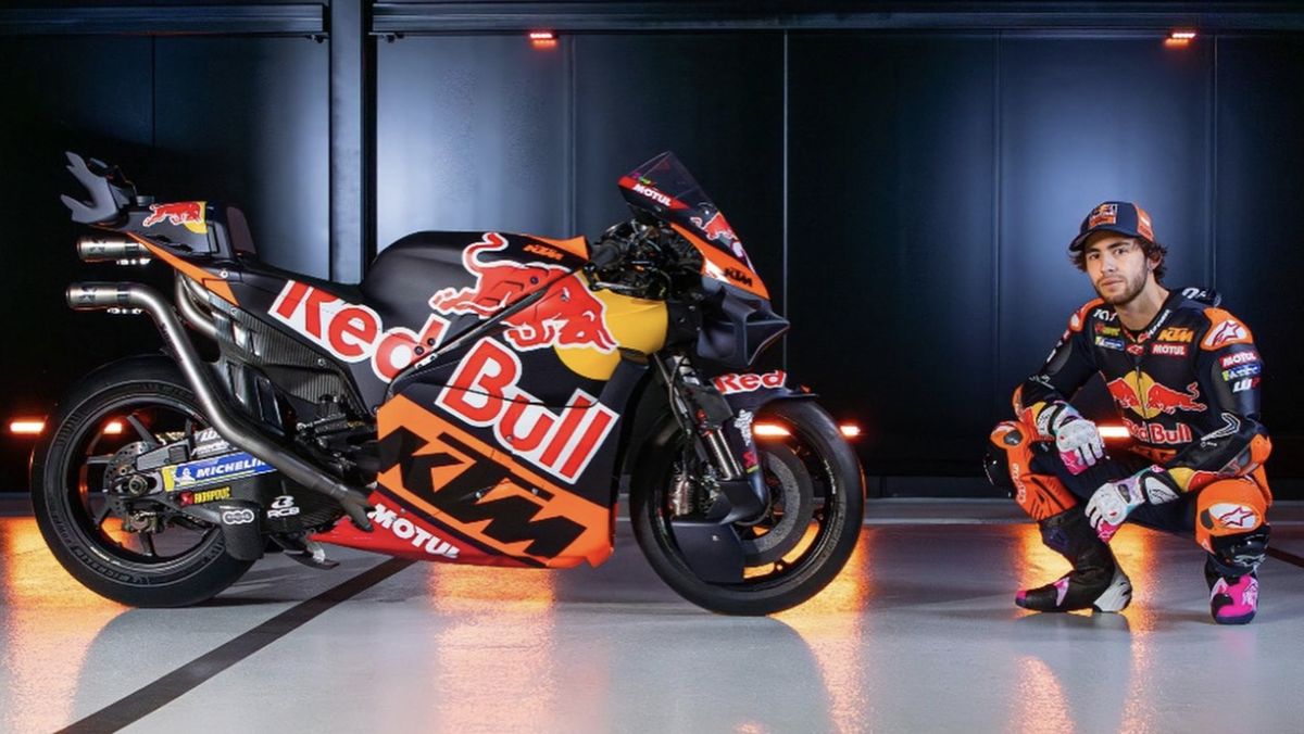 Tim Balap MotoGP dari KTM Enea Bastianini. Foto : Ist