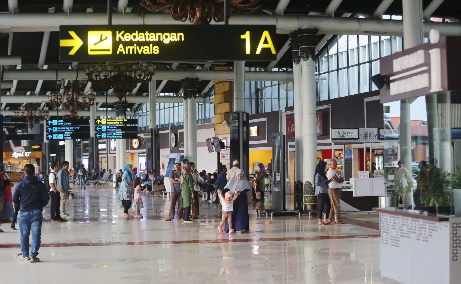 Batik Air dan Citilink Mulai 1 Agustus Terbang Dari Soetta Terminal 1 Bandara Soekarno-Hatta Foto : Ist