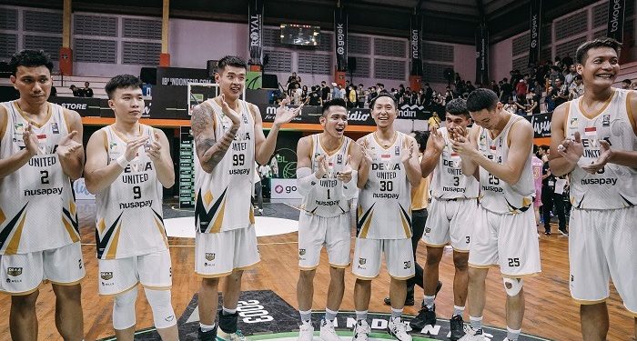 Dewa United Tembus Final IBL 2025 Tim basket Dewa United Tangerang. Foto : Ist