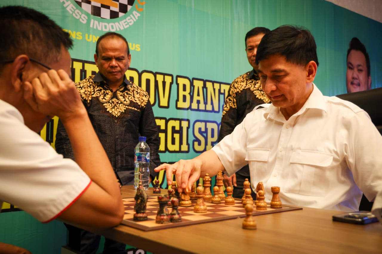 Dimyati Buka Kejuaraan Catur Banten Foto : Humas Pemprov