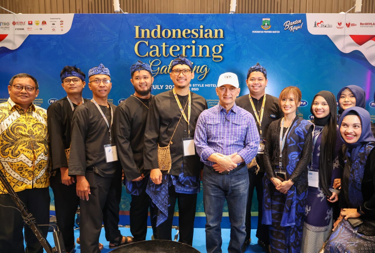 Wagub Banten A. Dimyati Natakusumah di Rapat Kerja Nasional Perkumpulan Penyedia Jasa Boga Indonesia (PPJI) di Hotel Ibis Style BSD. Foto : Humas Pemprov