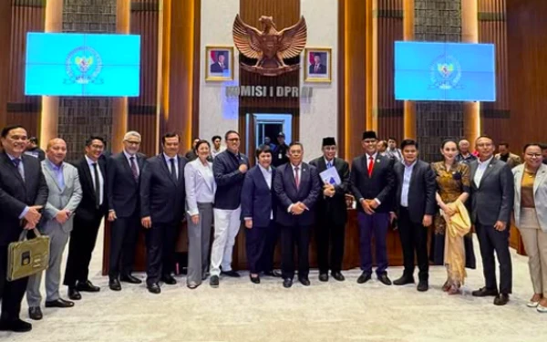DPR Tes 24 Calon Dubes Tanpa Hambatan Snggota DPR Komisi 1 dan calon Dubes. Foto : Ist