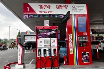 Pom BBM Pertamax. Foto : Ist