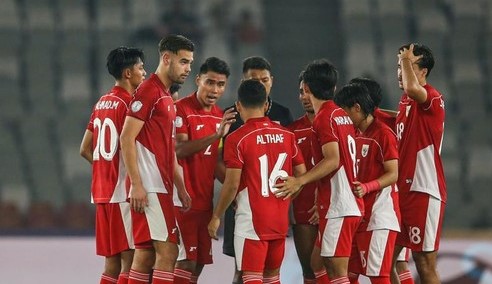 Indonesia Diprediksi Menang 2-0 Lawan Filipina Nanti Malam Timnas Garuda Muda. Foto : Ist