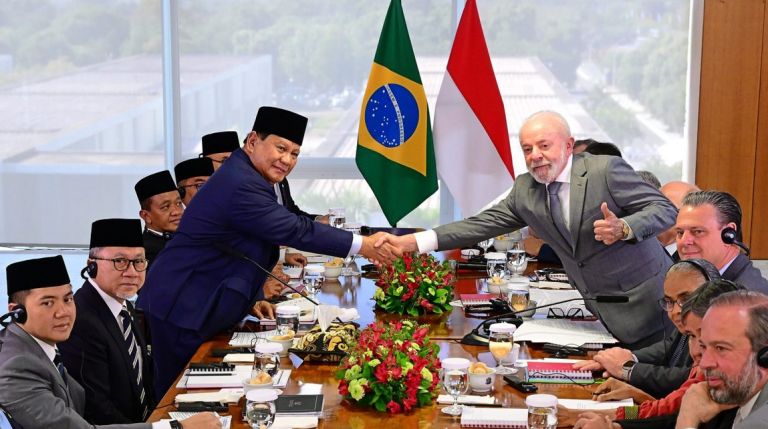 Investasi Mengalir Dari Amerika Latin Peretemuan Delegasi Indonesia dan Delegasi Brazil. Foto : Ist