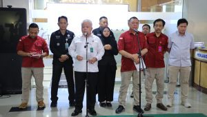 Kasus Tata Kelola Migas, Pertamina Hormati Proses Hukum Kejagung Konferensi pers oleh Kejagung dalam rangka kasus pengelolaan minyak mentah. Foto : Ist
