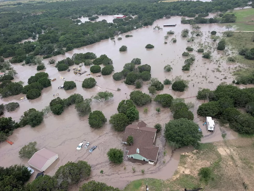Korban Banjir Bandang Di Texas Menelan Korban 78 Meninggal 41 Hilang Banjir bandang di Tezas, Amerika Serikat. Foto : Ist