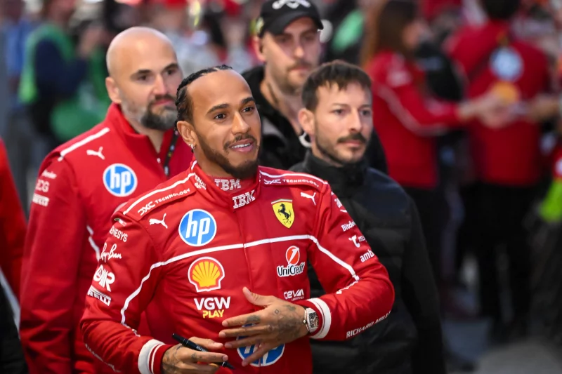 Lewis Hamilton Geram Dengan Masalah Yang Dialami Tim F1 Ferrari Pembalap Tim Ferrari Lewis Hamilton. Foto : Ist