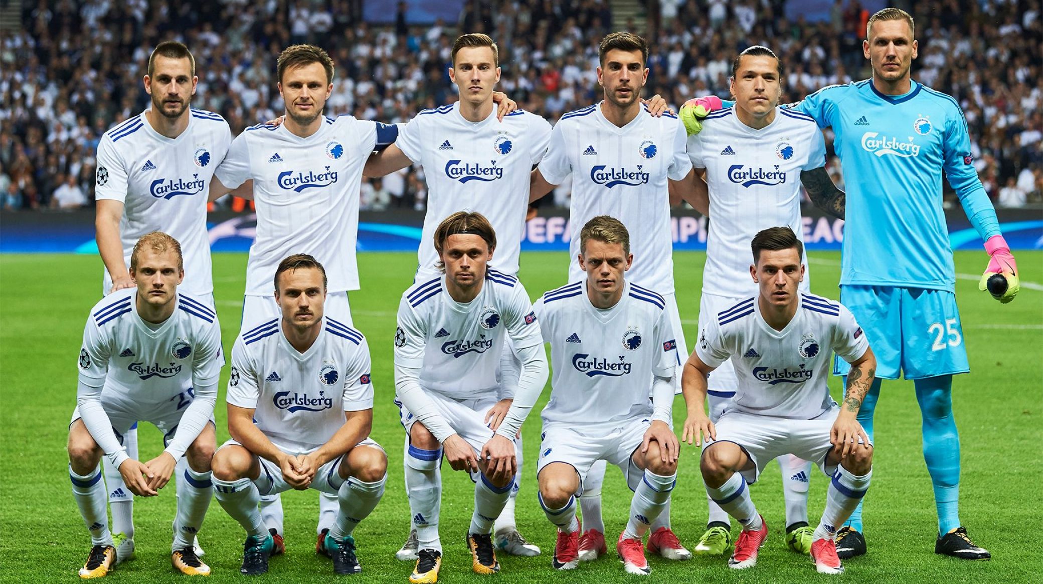 Liga Champions Eropa Skuad FC Copenhagen. Foto : Ist
