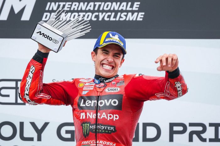 Marc Marquez pembalap tim Ducati. Foto : Ist