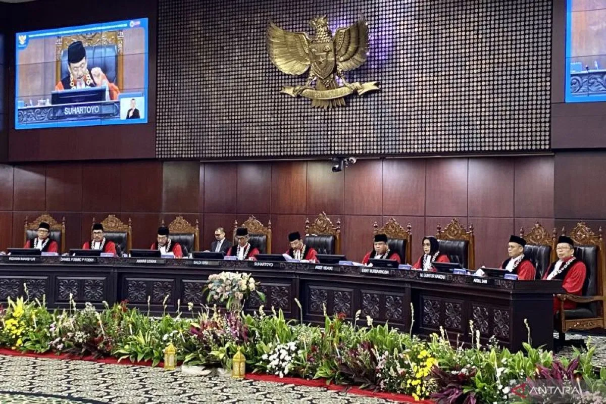 Sidang MK. Foto : Ist