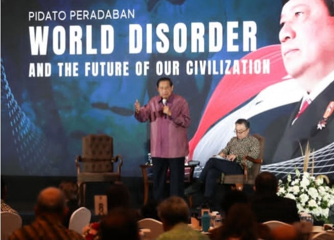 Orasi SBY Foto : IG