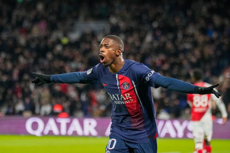 Ousmane Dembele Bintang PSG Bintang PSG Ousmane Dembele. Foto : Ist