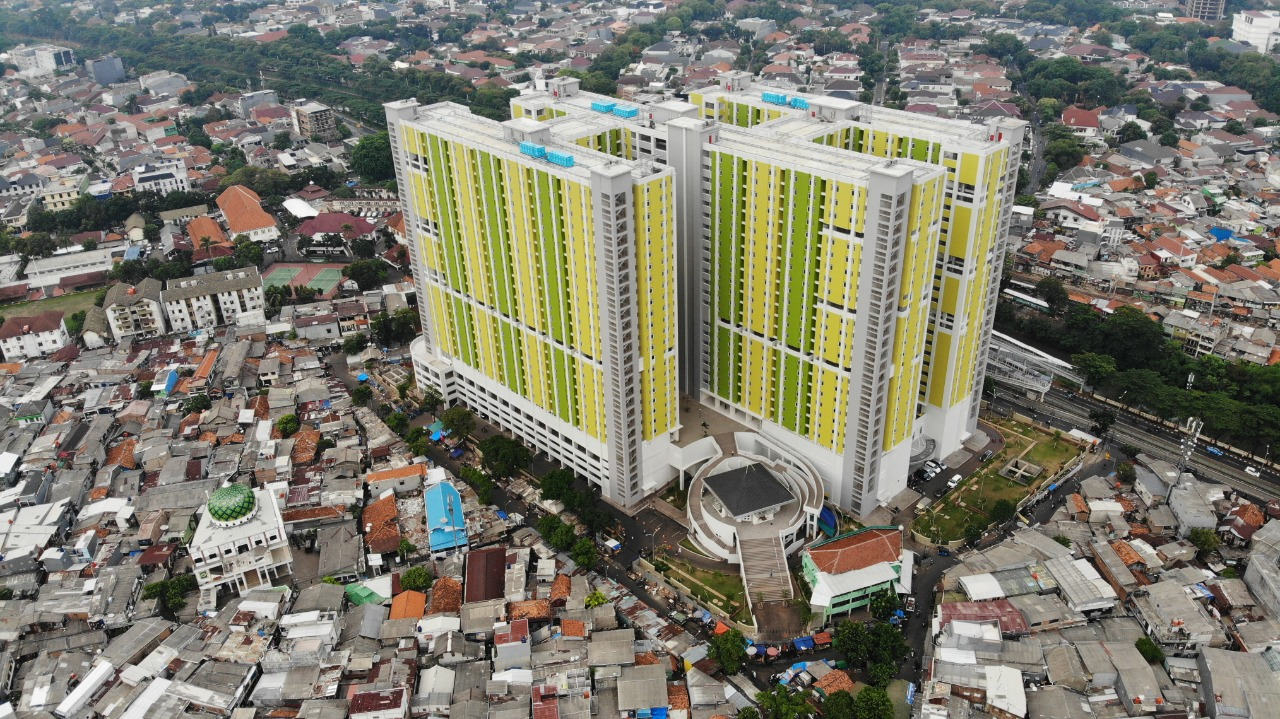 Pemprov Tawarkan Korban Kebakaran Bukit Duri Pindah Ke Rusun Manggarai Rusun Manggarai. Foto : Ist