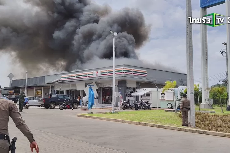 Perang Merembet ke Negara Tetangga, Thailand dan Kamboja Saling Serang Sebuah rumah sakit d8 Thailand diserang oleh Kamboja. Foto : Ist