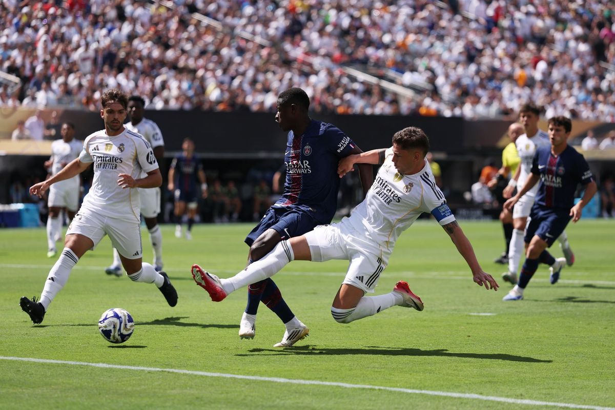 Piala Dunia Antarklub 2025 Laga PSG vs Real Madrid. Foto : Ist