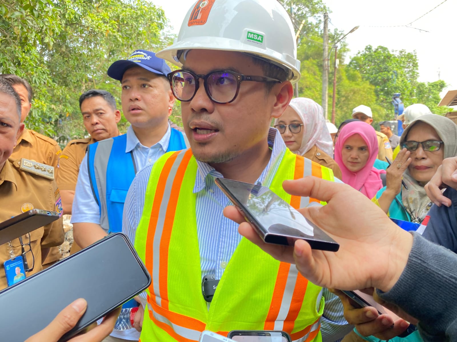 Pilar: Sudah Ada Investor Minat Bangun MRT Wakil Wali Kota Tangsel, Pilar Saga Ichsan sampaikan lampu hijau progres MRT di Tangsel, Selasa (15/7)