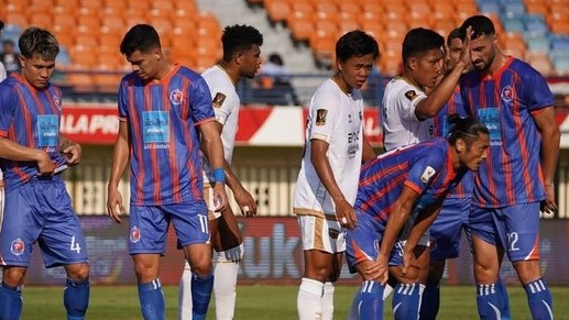 Port Fc Melangkah ke Babak Final Piala Presiden, Dewa United Kalah 1-2 Laga Port FC vs Dewa United. Foto : Ist