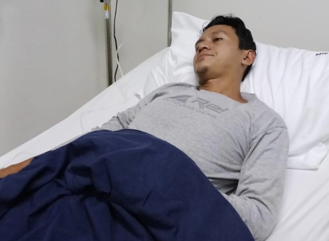 Selama 6 Bulan Wabah DBD Capai 141 Kasus Salah seorang warga Kecamatan Menes, Kabupaten Pandeglang, sedang di rawat di RSUD Labuan, karena terkena wabah DBD, beberapa waktu lalu.