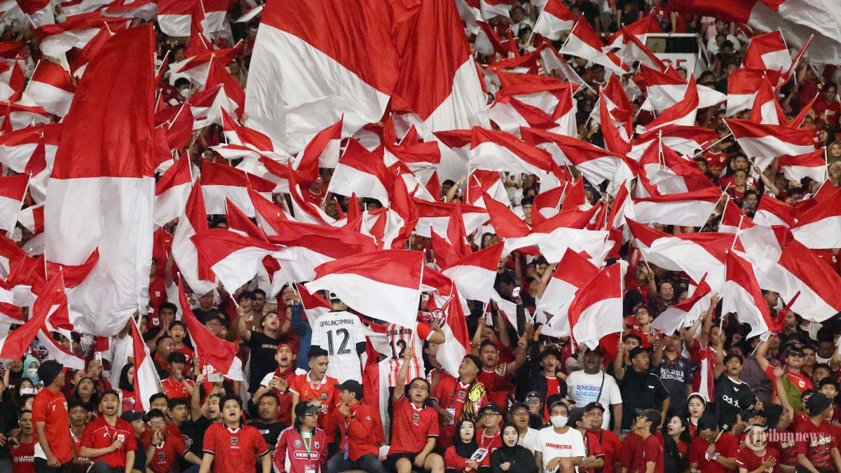 Suporter fanatik Timnas. Foto : Ist