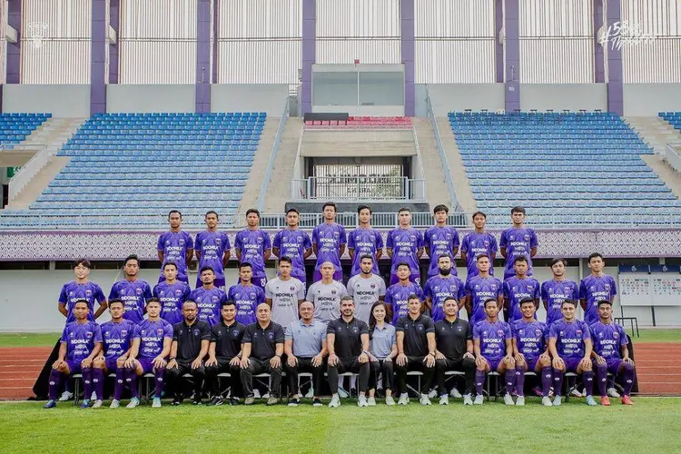 Tatap Super League 2025-2026, Persita Terus Asah Kekompakan Tim Skuad Persita. Foto : Ist