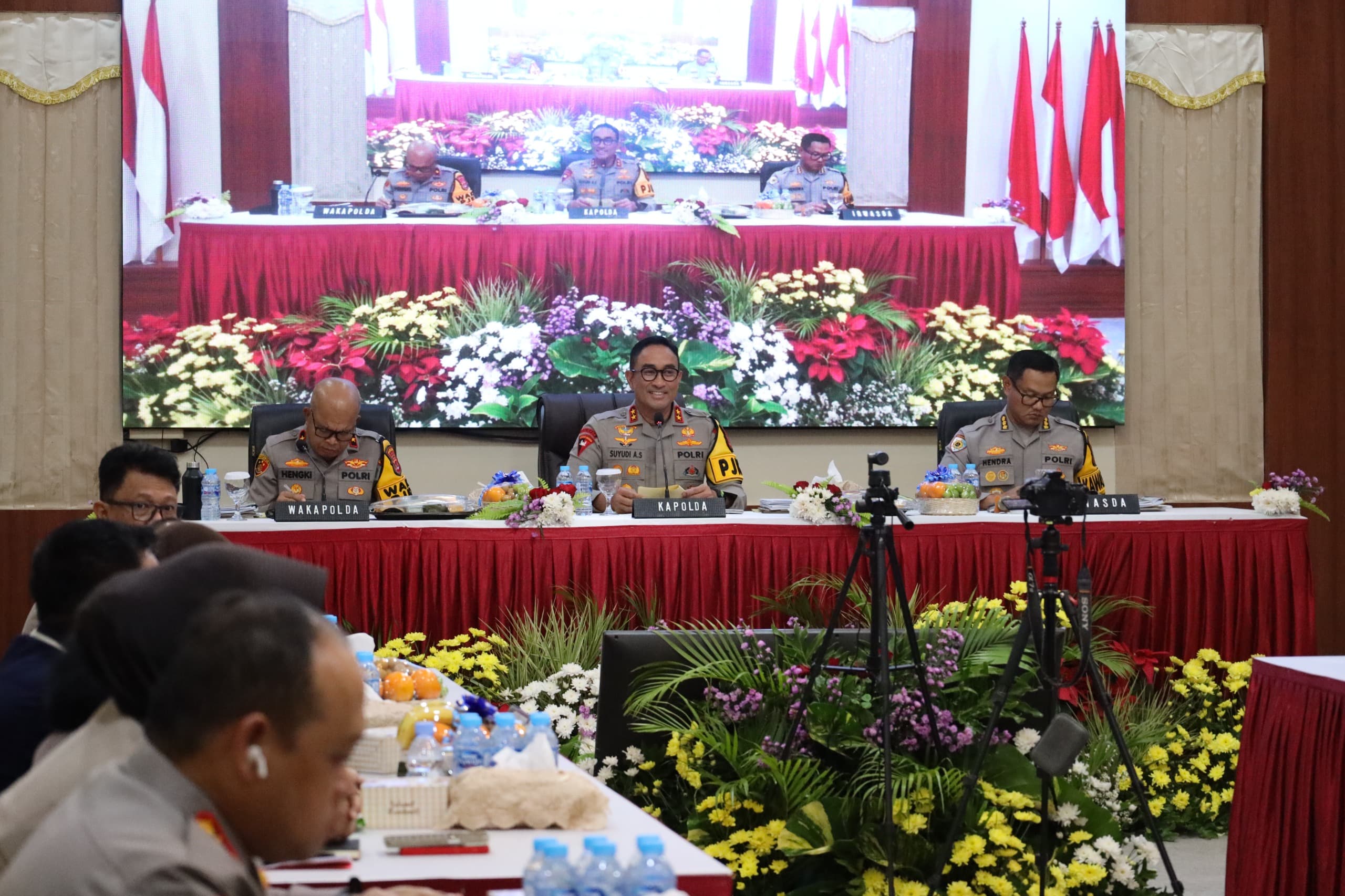 Konferensi pers di Polda Banten, Rabu (23/7/2025).(Istimewa)