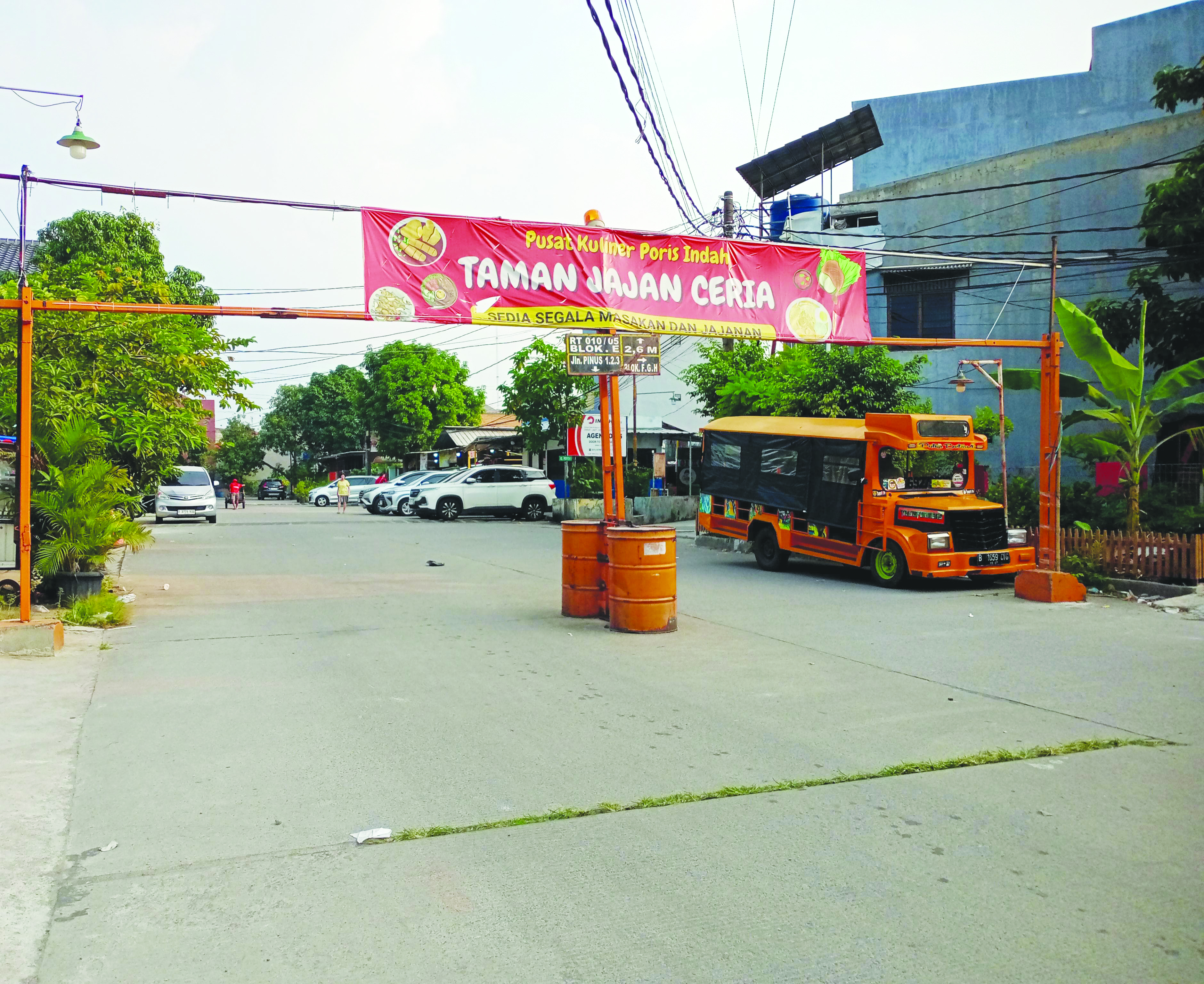 Tokoh Masyarakat & Warga Poris Indah Protes Lahan PSU Jadi Area Komersial Ist.