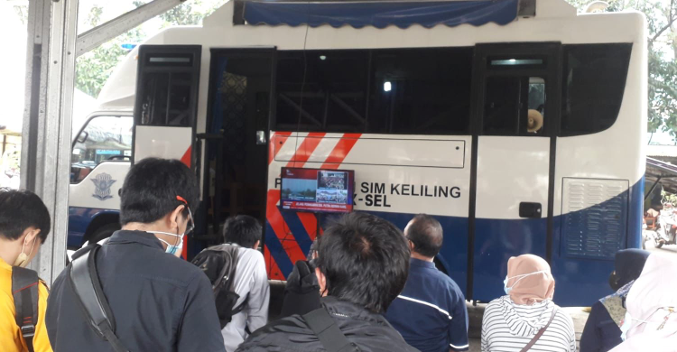 2 Lokasi Pembuatan SIM Keliling Depok Sabtu 2 Agustus 2025 Foto : Ist